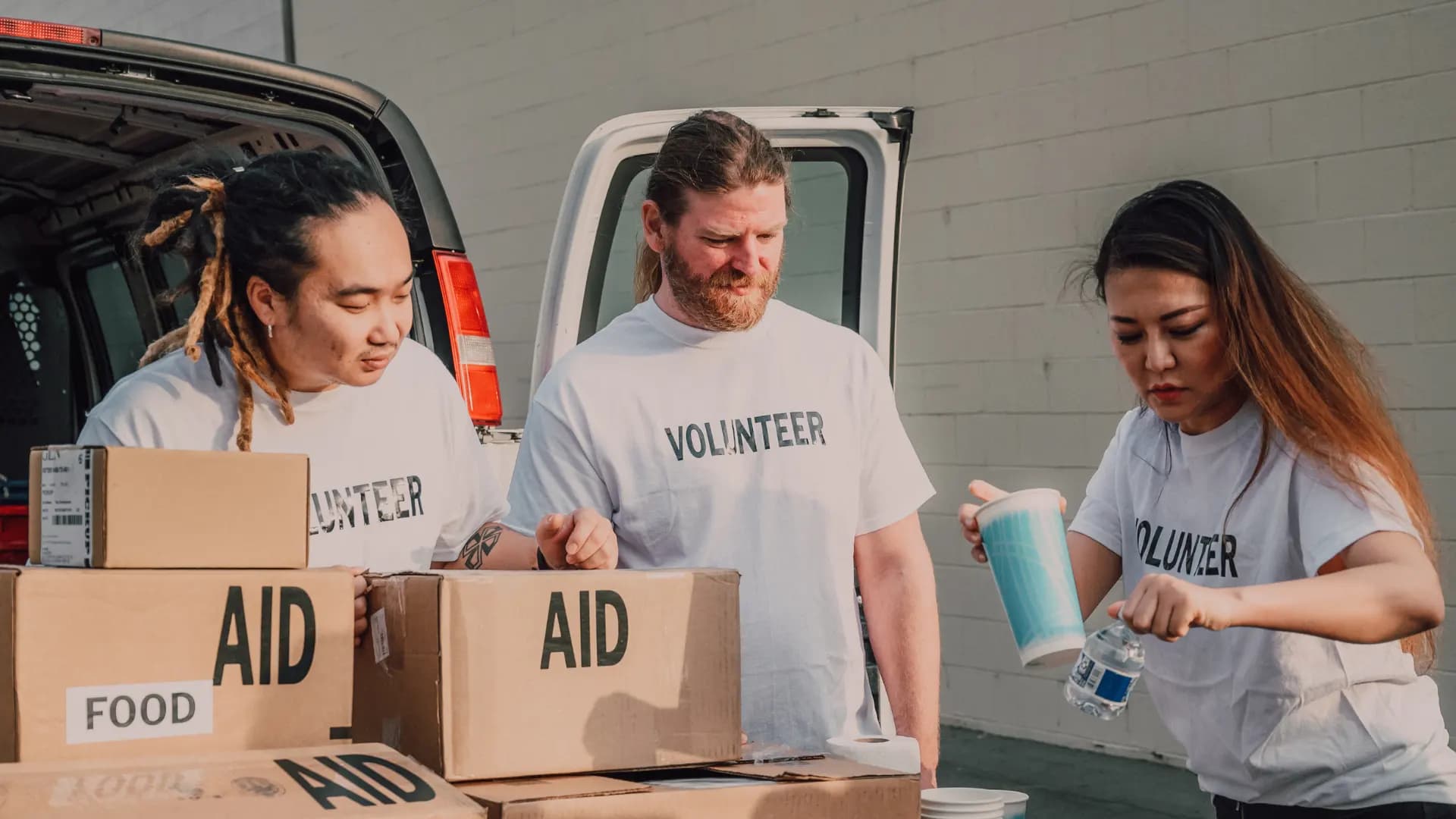 One Foundation Testimonial Background