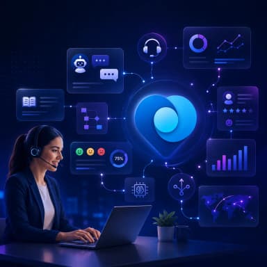 Dynamics 365 AI Agents for Contact Centers: How Agentic AI Connects Self-Service, Quality, and Operations