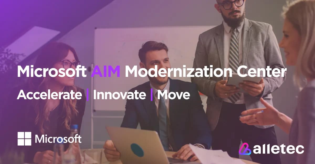 Driving Innovation: Alletec Named Microsoft AIM Modernization Center