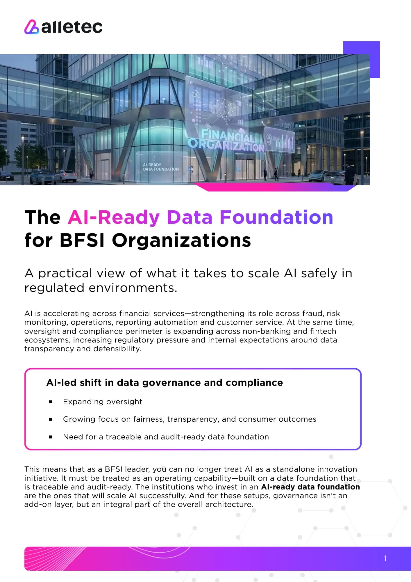  Your Data Foundation Ready to Scale AI Safely  Is Your Data Foundation Ready to Scale AI Safely?