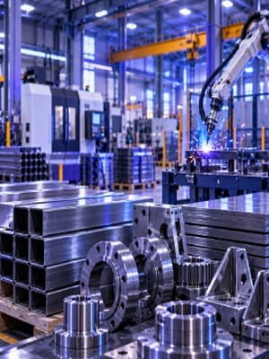 Metals, Fabrication, and Industrial Components