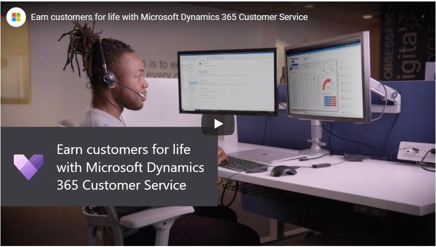 D365 Customer Service Video