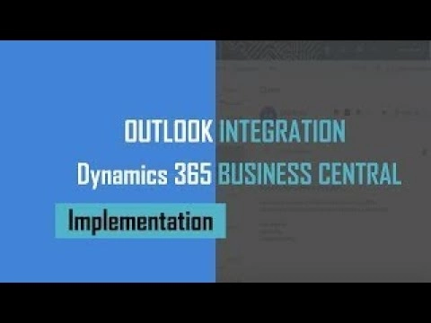 Outlook Integration with Microsoft Dynamics 365 Business Central