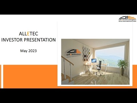 Alletec Investors Call May 22 2023