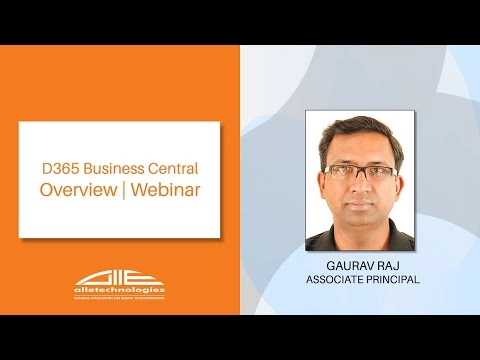 D365 Business Central Overview | Webinar