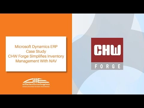 Microsoft Dynamics ERP | Case Study | CHW Forge Simplifies Inventory Management With NAV