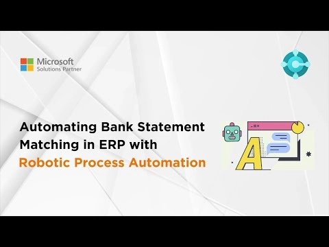 Automating Bank Statement Reconciliation in ERP with Robotic Process Automation (RPA)