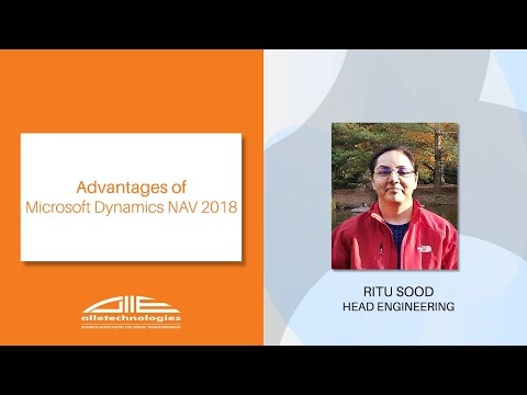 Advantages of Microsoft Dynamics NAV 2018