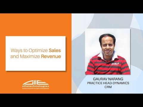 Ways to Optimize Sales and Maximize Revenue