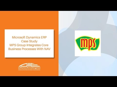 Microsoft Dynamics ERP | Case Study | MPS Group Integrates Core Business Processes With NAV