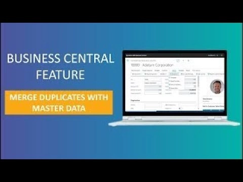 D365 Business Central Feature: Merge Duplicates with Master Data