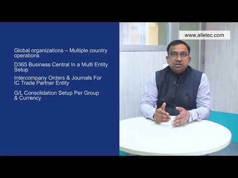 Dynamics 365 Business Central In a Multi Entity Setup (Microsoft Dynamics)
